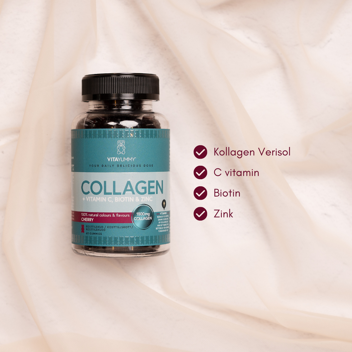 VitaYummy Collagen Cherry