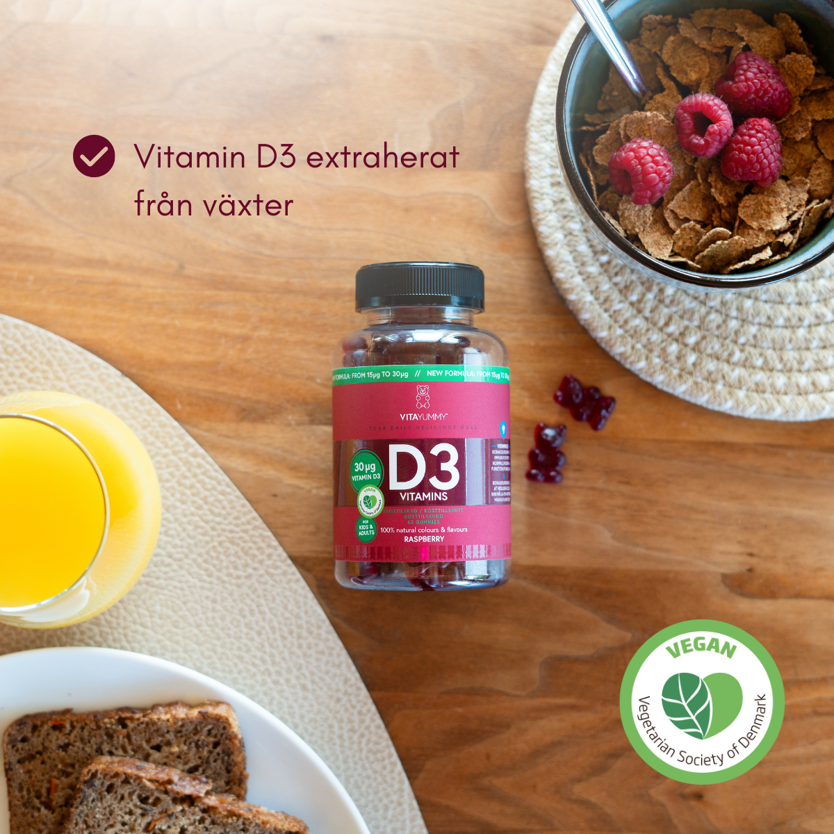 D3 - 30μg D vitamin
