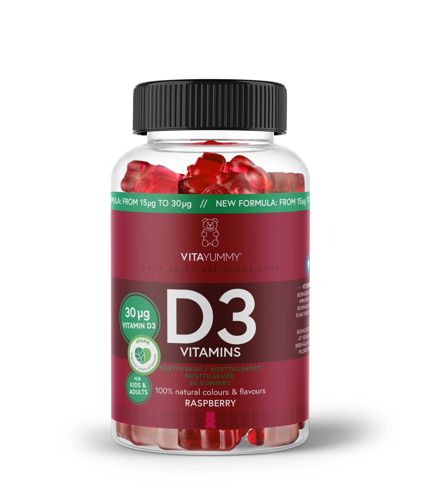 D3 - 30μg D vitamin